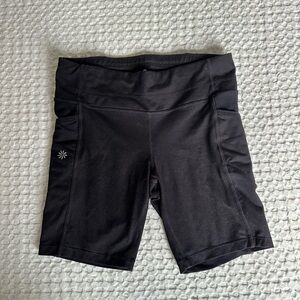 Black Women's Athleta Biking Shorts